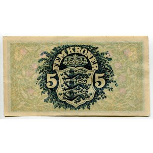 Denmark 5 Kroner 1942