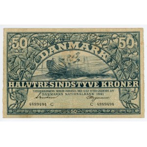 Denmark 50 Kroner 1941