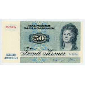Denmark 50 Kroner 1978