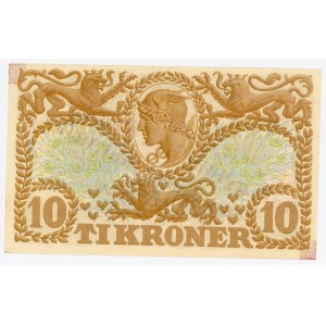 Faroe Islands 10 Kroner 1940