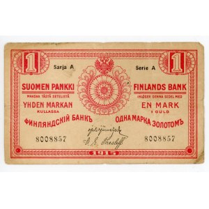 Finland 1 Gold Mark 1915
