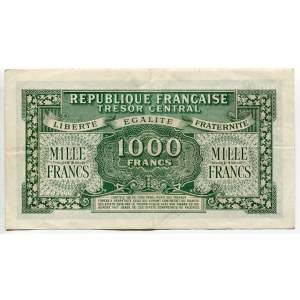 France 1000 Francs 1944 (ND)