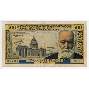France 500 Francs 1957