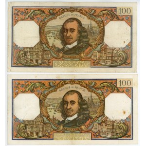 France 2 x 100 Francs 1966 - 1967