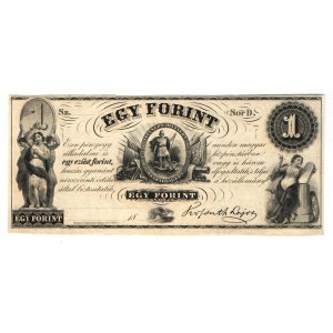 Hungary 1 Forint 1852 (ND)