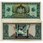 Hungary Lot of 5 Notes 1940 - 1946 with Specimen