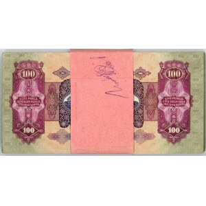 Hungary Original Bundle 100 x 100 Pengo 1930 (1943)