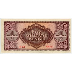 Hungary 1 Milliard Pengo 1946