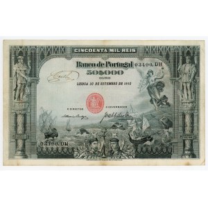 Portugal 50 Mil Reis 1910