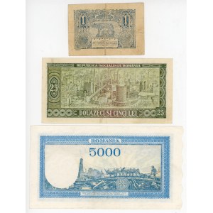 Romania 1 - 25 - 5000 1915 - 1966