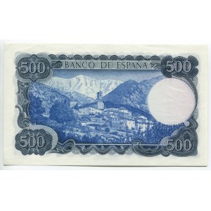 Spain 500 Pesetas 1971 (1973)