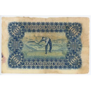 Switzerland 100 Francs 1937