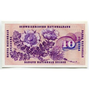 Switzerland 10 Francs 1977