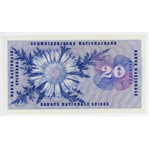 Switzerland 20 Francs 1963