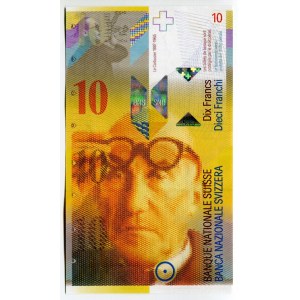 Switzerland 10 Francs 1996