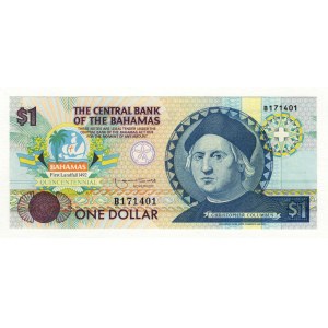 Bahamas 1 Dollar 1992