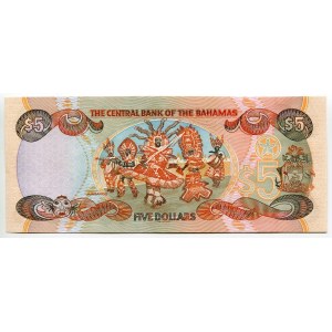 Bahamas 5 Dollars 2001