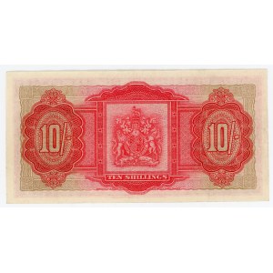 Bermuda 10 Shillings 1952