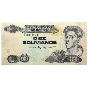 Bolivia 10 Bolivianos 1997