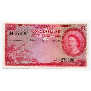 British Caribbean Territories 1 Dollar 1962