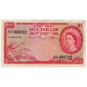 British Caribbean Territories 1 Dollar 1964