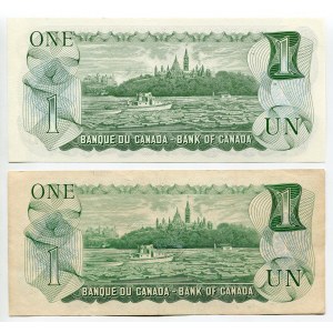 Canada 2 x 1 Dollar 1973