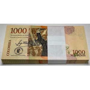 Colombia 100 x 1000 Peso 2015 Bundle