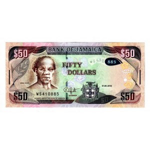 Jamaica 50 Dollars 2018
