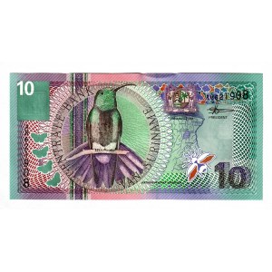 Suriname 10 Gulden 2000