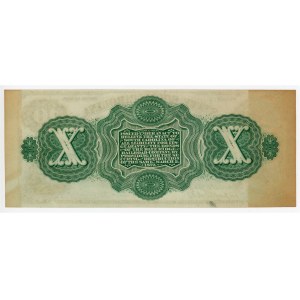 United States South Carolina 10 Dollars 1872