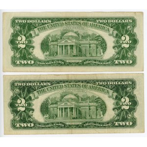 United States 2 x 2 Dollars 1963