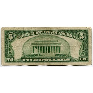 United States 5 Dollars 1934 C