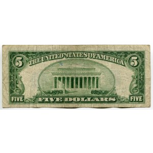 United States 5 Dollars 1934 D