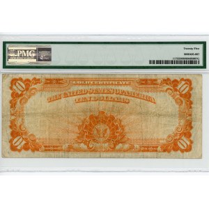 United States 10 Dollars 1922 PMG 25