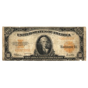 United States 10 Dollars 1922