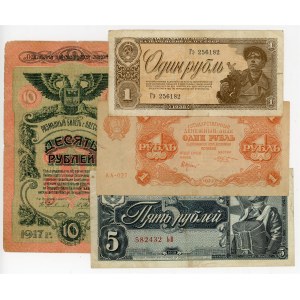 Europe Lot of 7 Banknotes 1917 - 1947