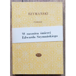 [Biblioteka Poetów] Szymański Edward • Poezje