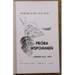 Walicka Mirosława - Rehearsal of Memories. Gdansk 1945-1946
