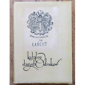 Wiśniowska Zofia - Catalog of old prints of the library of the museum-castle in Łańcut