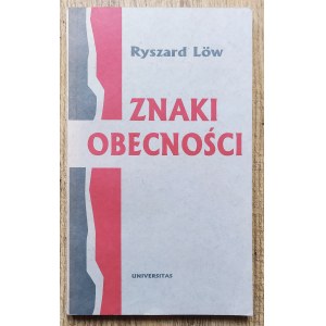 Low Ryszard • Znaki obecności. O polsko-hebrajskich i polsko-żydowskich związkach literackich