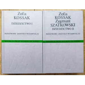 Kossak Zofia • Dziedzictwo [komplet]