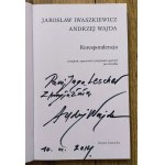 Wajda Andrzej, Iwaszkiewicz Jarosław • Korespondencja [dedykacja Andrzeja Wajdy]