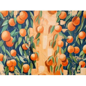 Zofia Wawrzynowicz, Autumn oranges, 2022