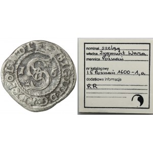 Sigismund III Waza, Sheląg Poznań 1600 - Brief P über Lewart, ex. Marzęta