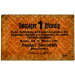 Danzig, 1 Pfennig 1923 - October -