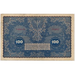 100 Marks 1919 - 1st Series B -.