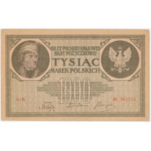 1.000 marek 1919 - Ser.K -