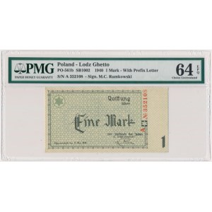 1 Mark 1940 - A - 6 digit series - PMG 64 EPQ