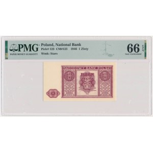 1 złoty 1946 - PMG 66 EPQ