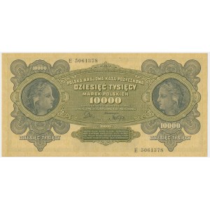 10.000 marek 1922 - E - świeży
